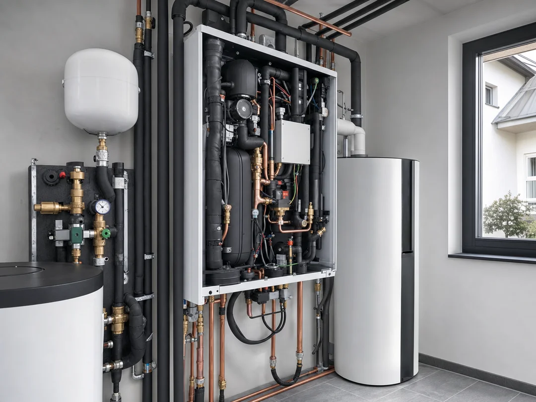Wärmepumpe Innenanlage – technische Installation